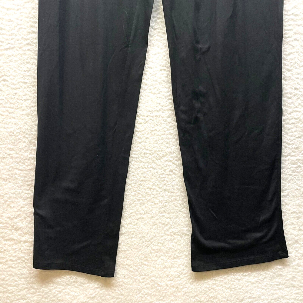 Lucky Brand Pants Womens Small Black Sweatpants Mid Rise Drawstring Pockets - Picture 4 of 10